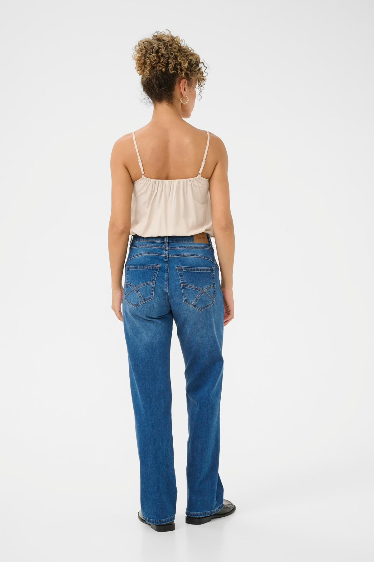 Cream CRLone Straight Leg Jeans Indigoblue