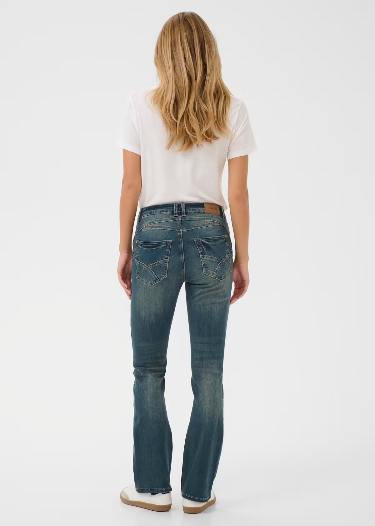 Cream CRAmalie Bootcut Jeans Medium Blue Denim