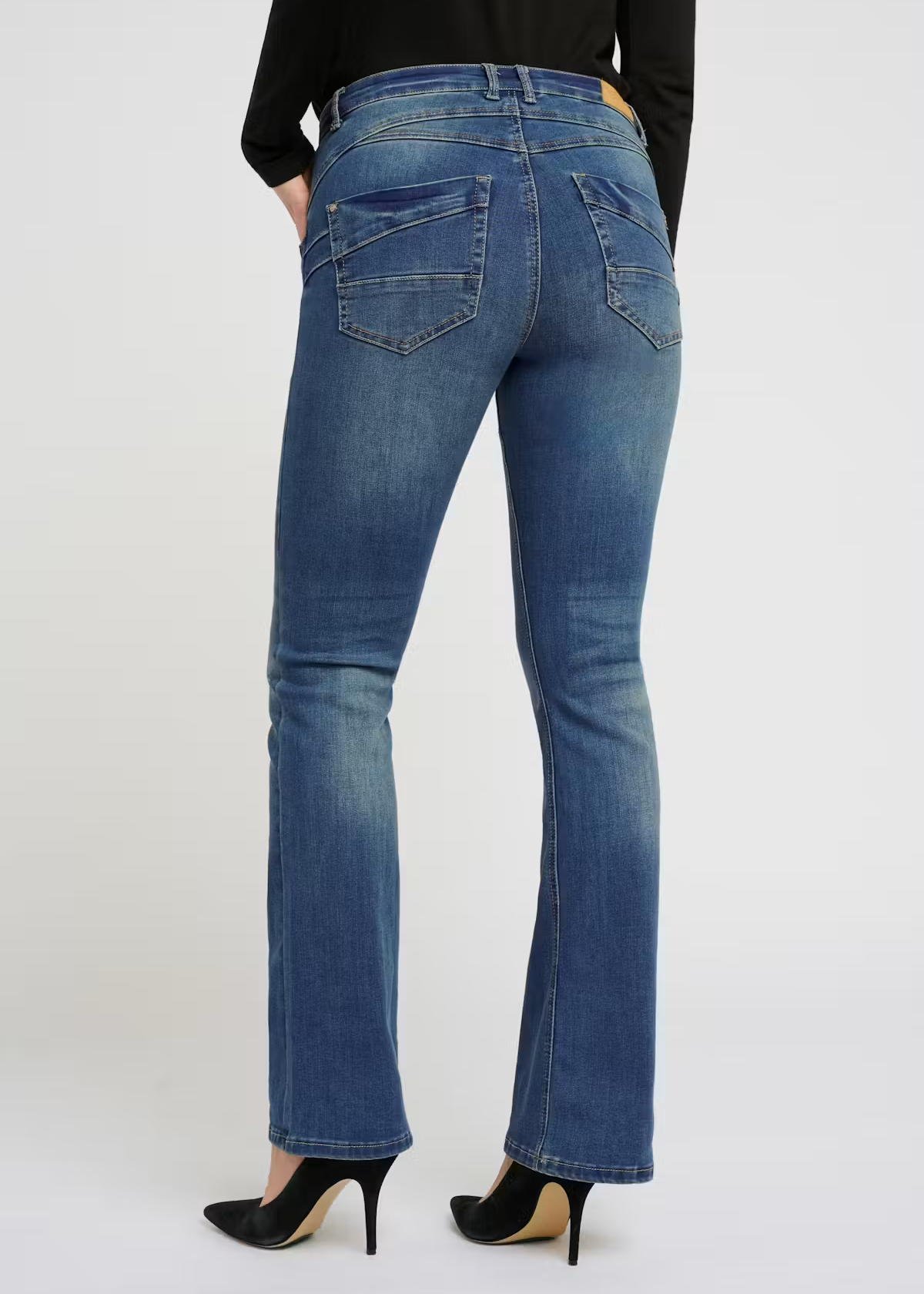 Cream CRAmalie Bootcut Jeans Medium Blue Denim