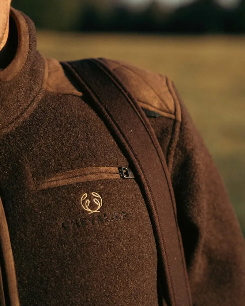 Chevalier Ashwick Fleece Jacket Men Brown