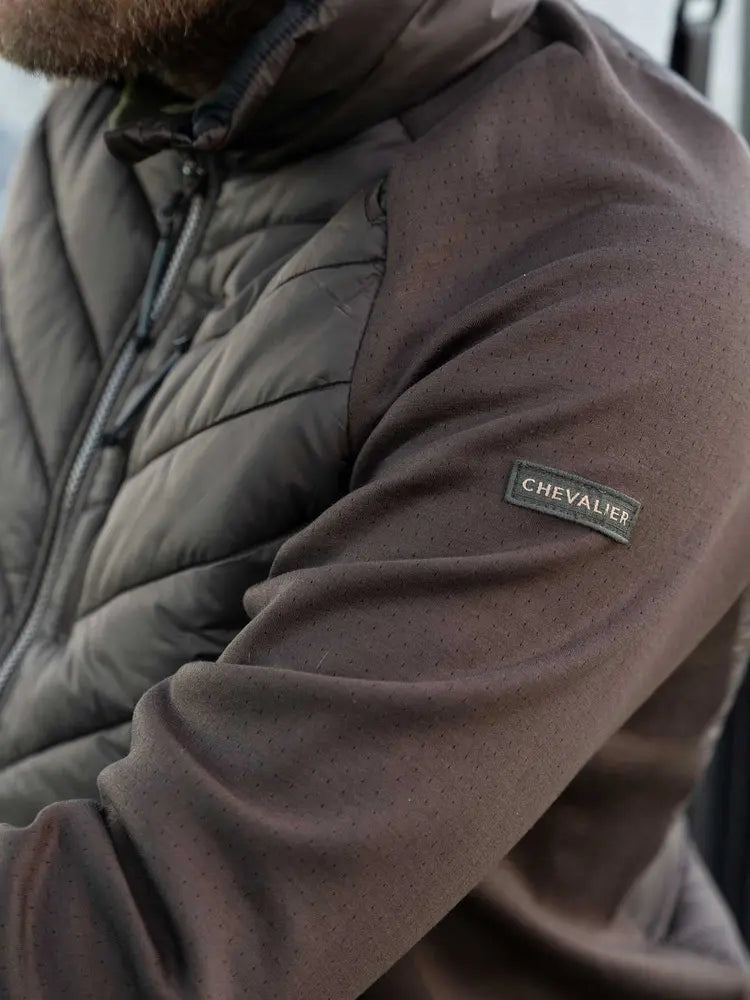 Chevalier Hunter Hybrid Jacket Leather Brown