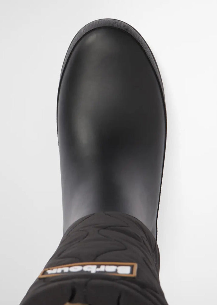 Barbour Marnie Quilted Tall Welly Black