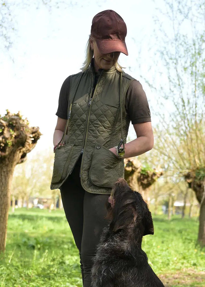 Chevalier Dunsley Quilted Vest Women Dusk