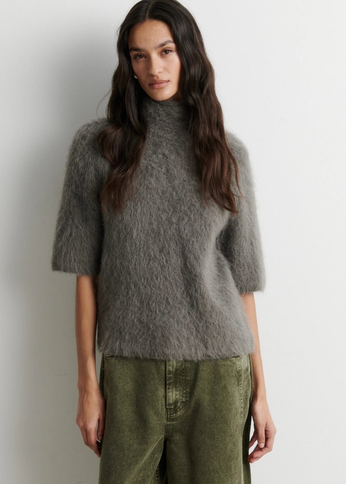 Second Female Karla Knit SS Olive
