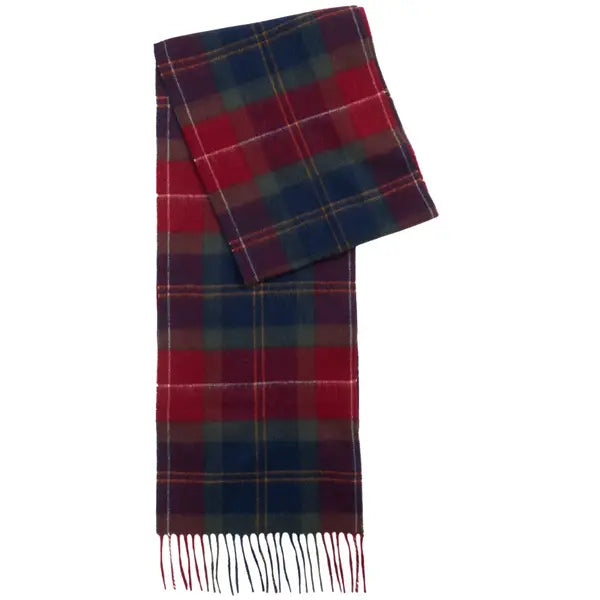 Barbour Tartan Scarf Winberry Tartan