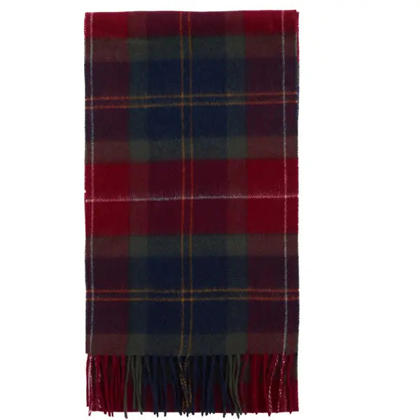 Barbour Tartan Scarf Winberry Tartan