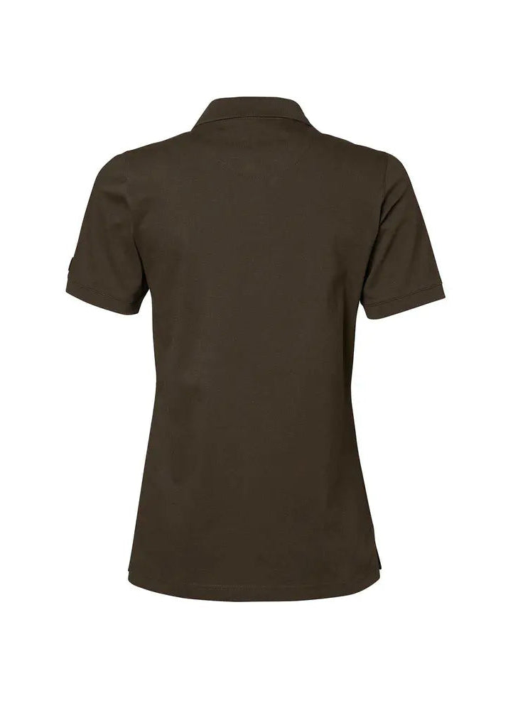 Chevalier Gwyn Polo Shirt Woman Letaher Brown