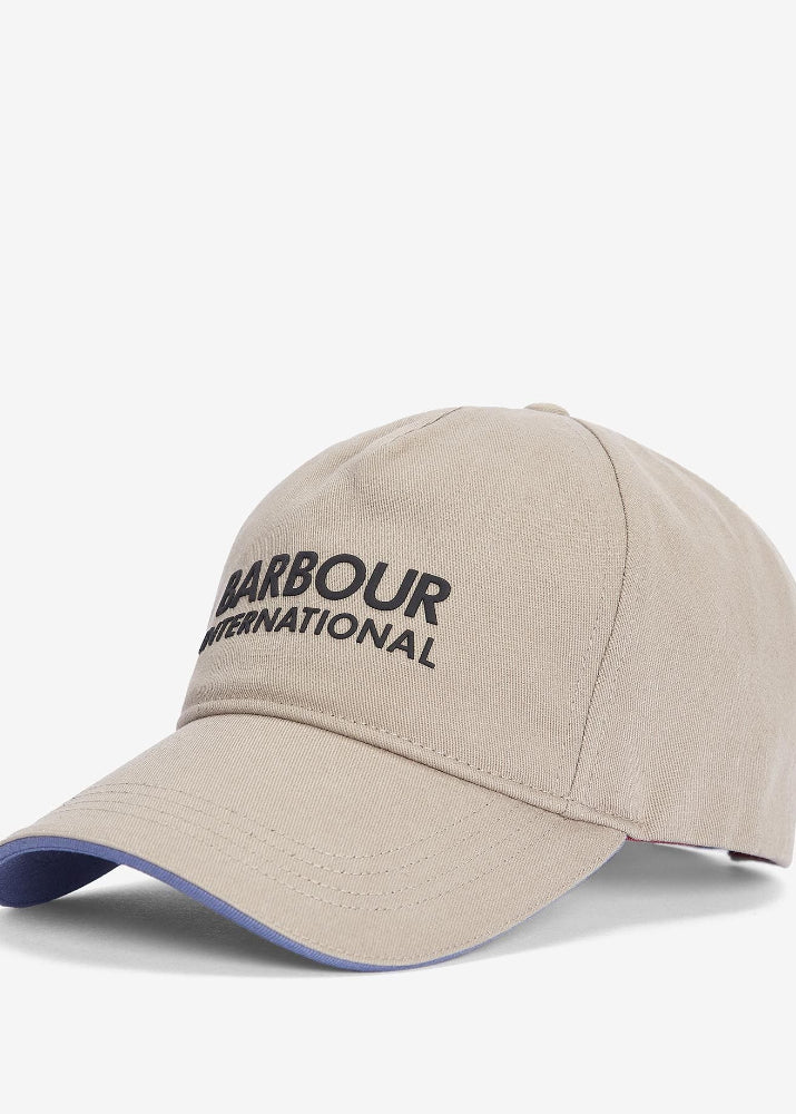 Barbour International Jackson Sports Cap Concrete Flint Blue