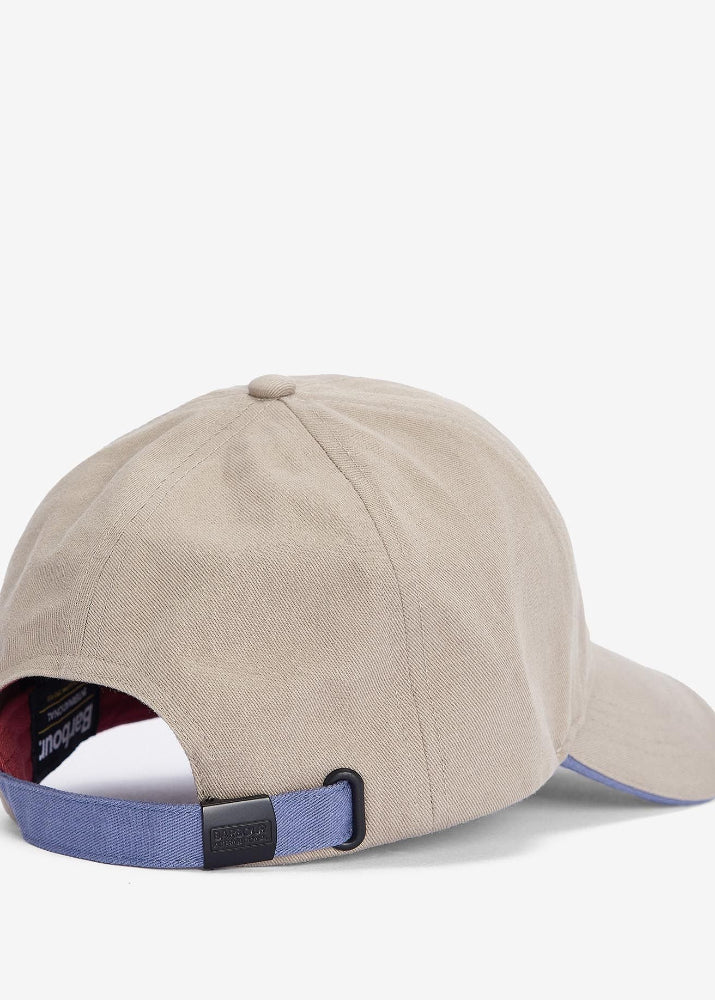 Barbour International Jackson Sports Cap Concrete Flint Blue