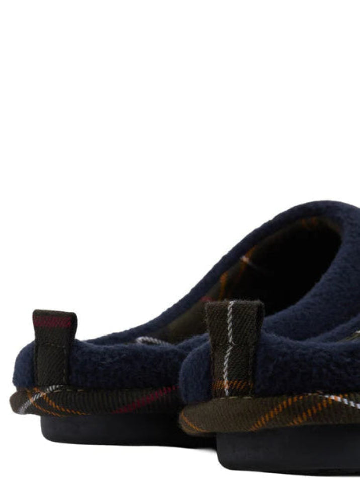 Barbour Hexham Slipper Navy