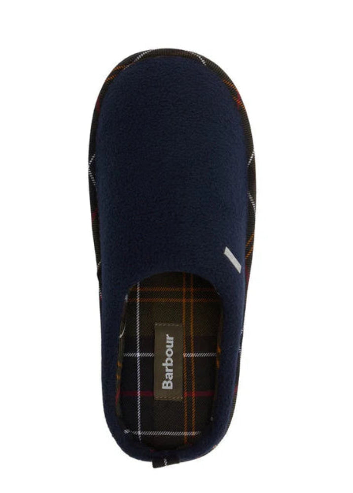 Barbour Hexham Slipper Navy