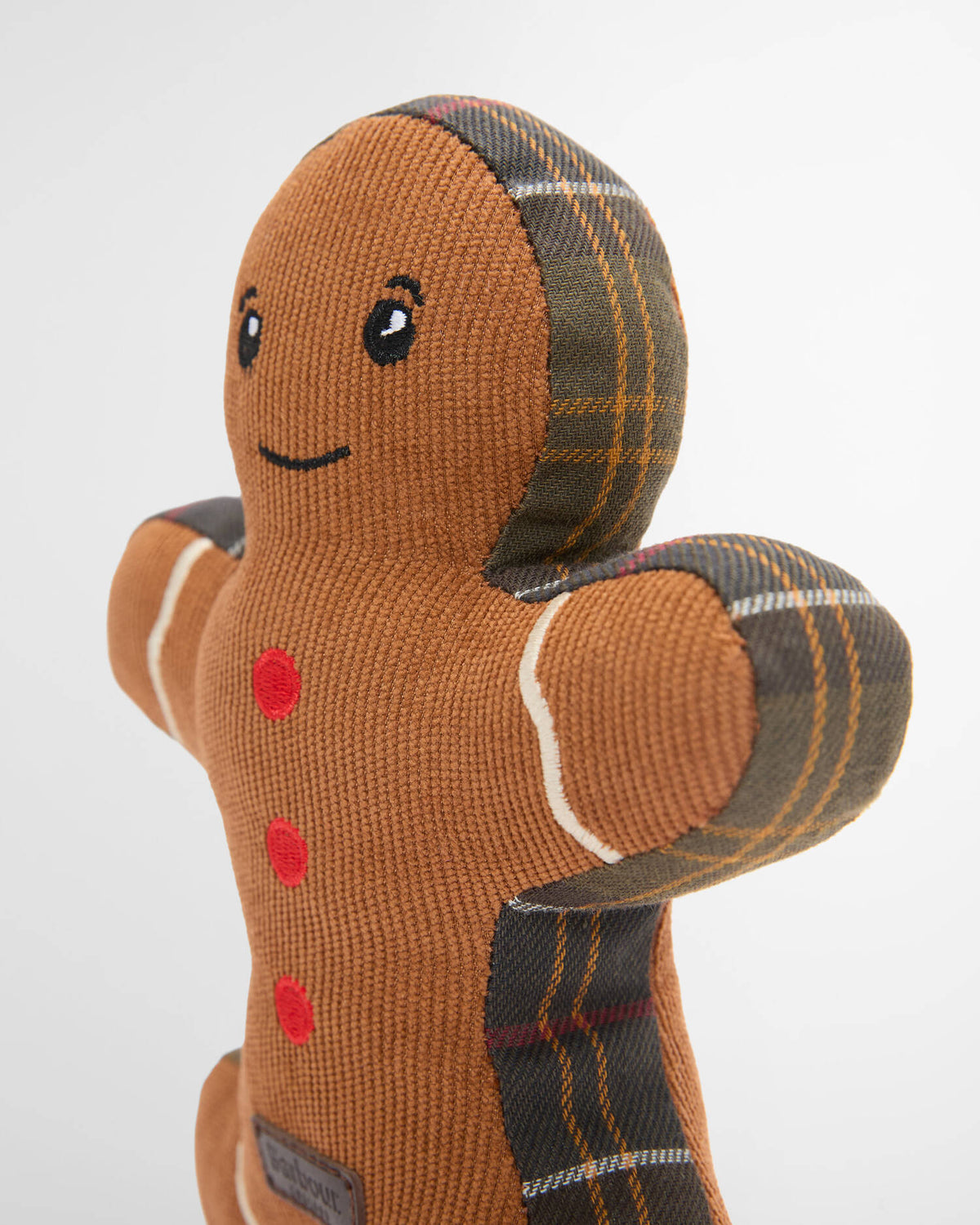 Barbour Dog Gingerbread Man Toy