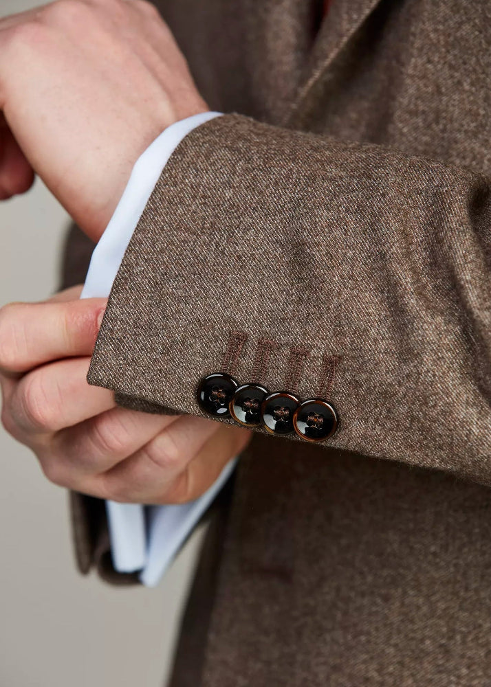 Hansen & Jacob Meranso Soft Tailored Blazer Brown