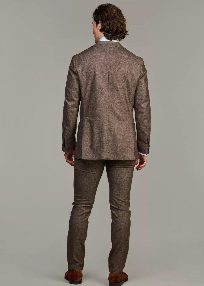 Hansen & Jacob Meranso Soft Tailored Blazer Brown