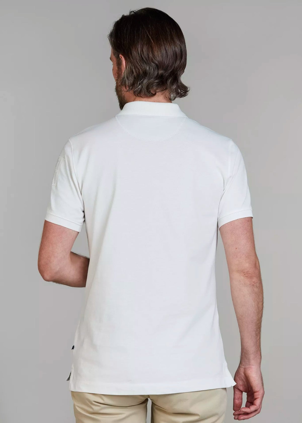 Hansen & Jacob Rough Style Polo White