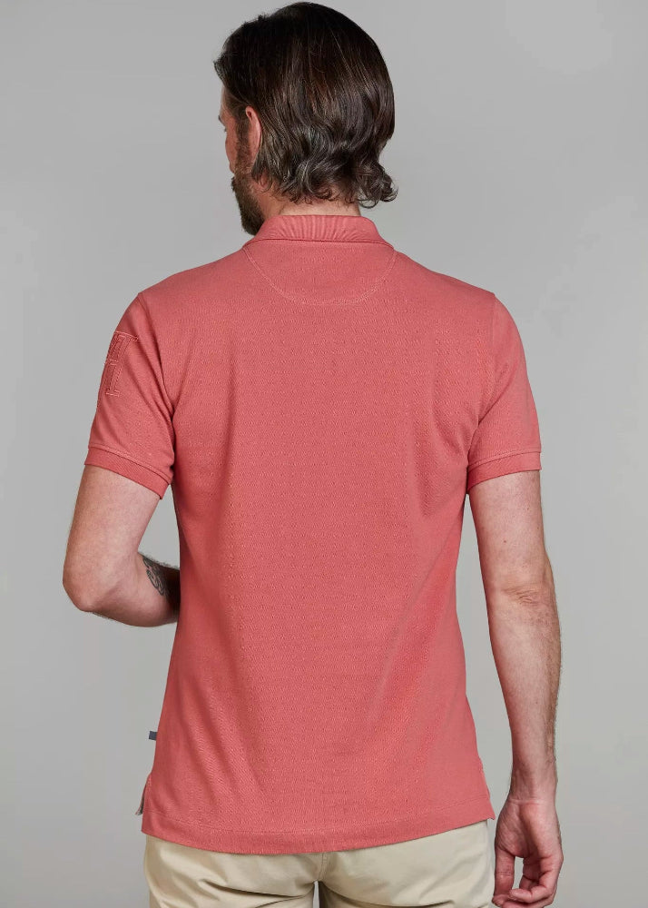 Hansen & Jacob Rough Style Polo Red