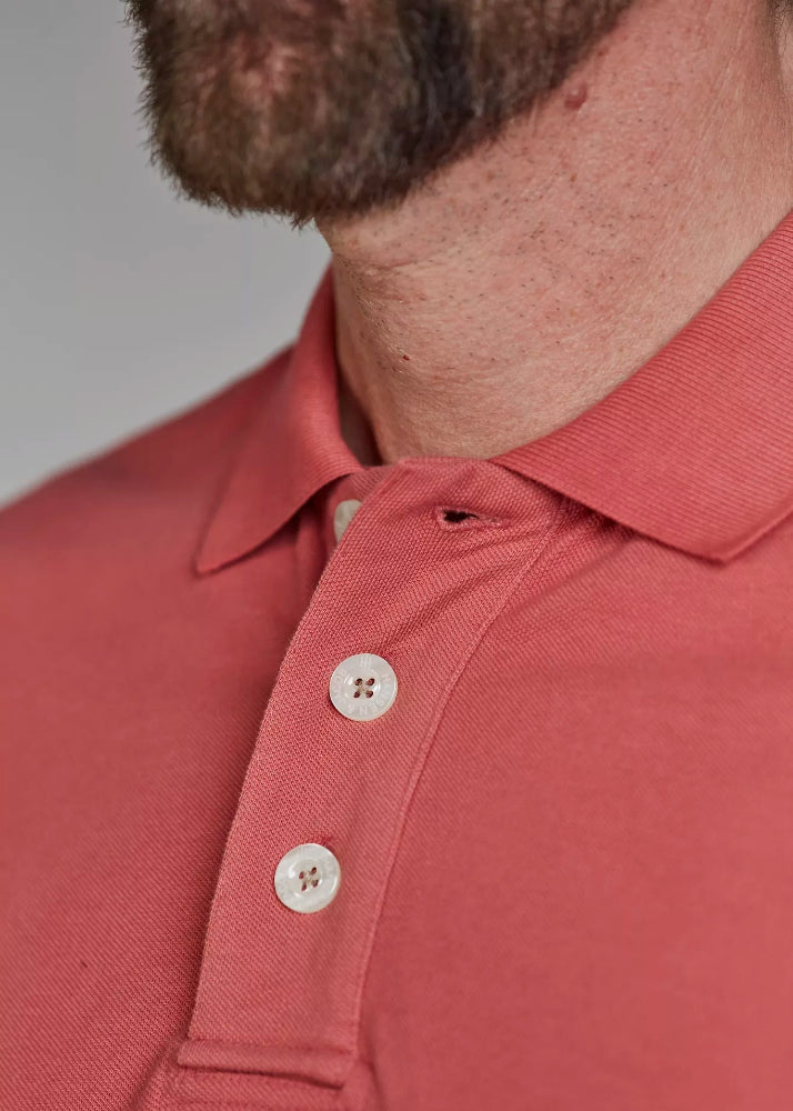 Hansen & Jacob Rough Style Polo Red