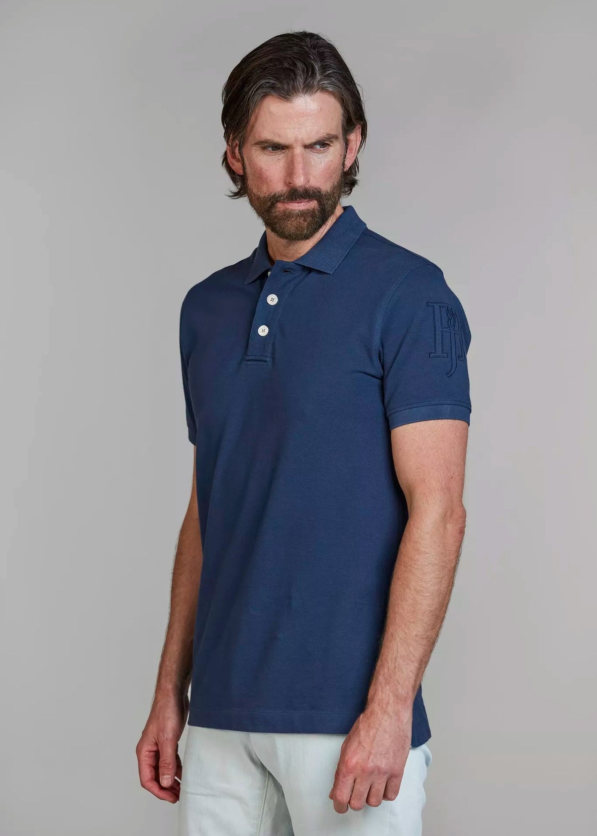 Hansen & Jacob Rough Style Polo Blue