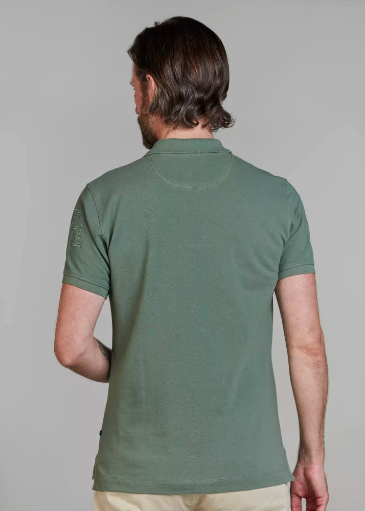 Hansen & Jacob Rough Style Polo Green