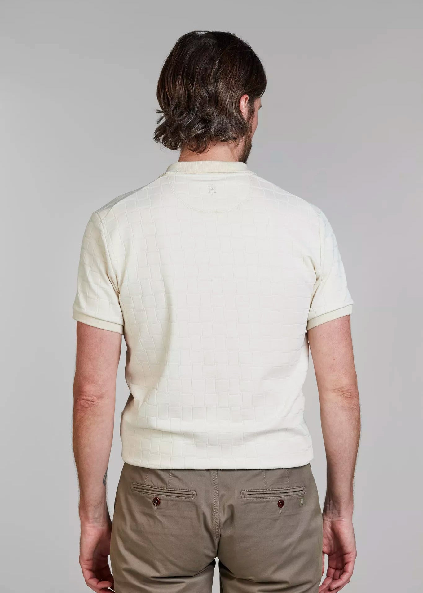 Hansen & Jacob Structure Polo Offwhite