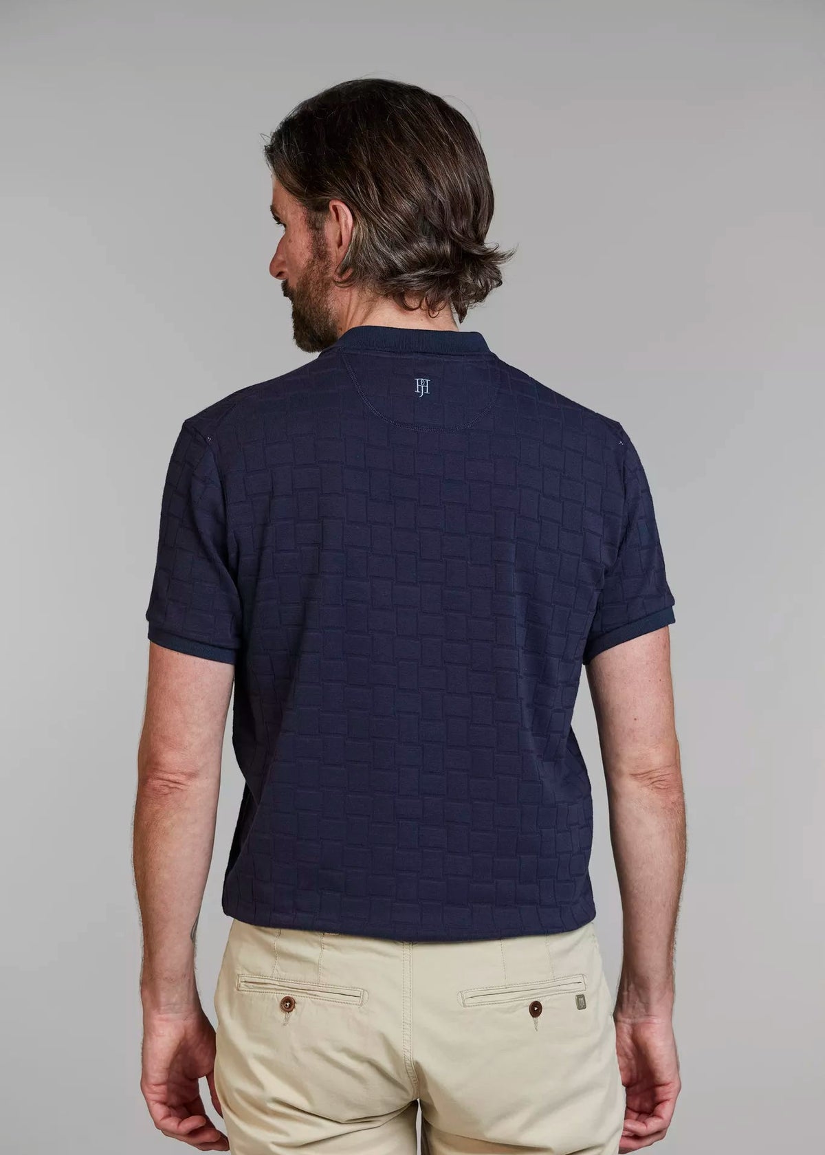 hansen & Jacob Structure Polo Navy