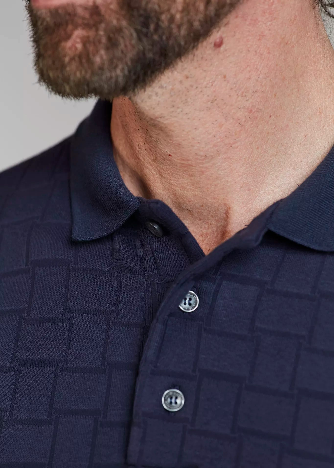 hansen & Jacob Structure Polo Navy