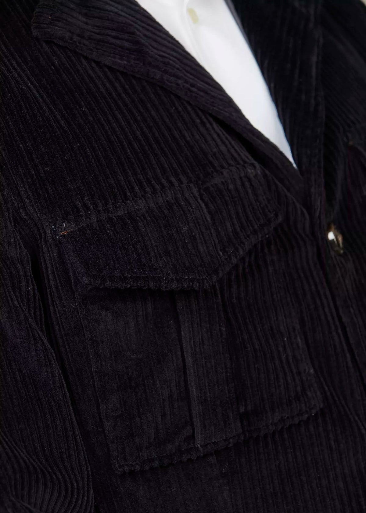 Hansen & Jacob CORDUROY SAFARI JACKET NAVY