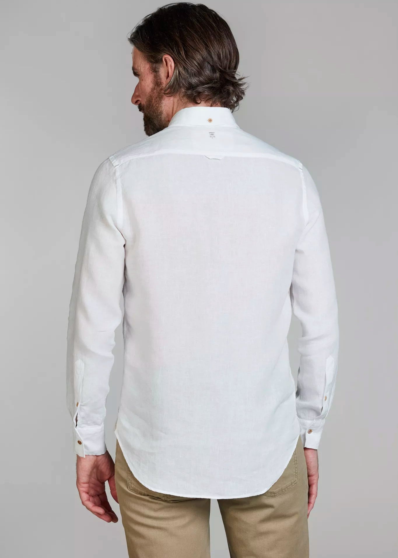 Hansen & Jacob Classic Linen Shirt White
