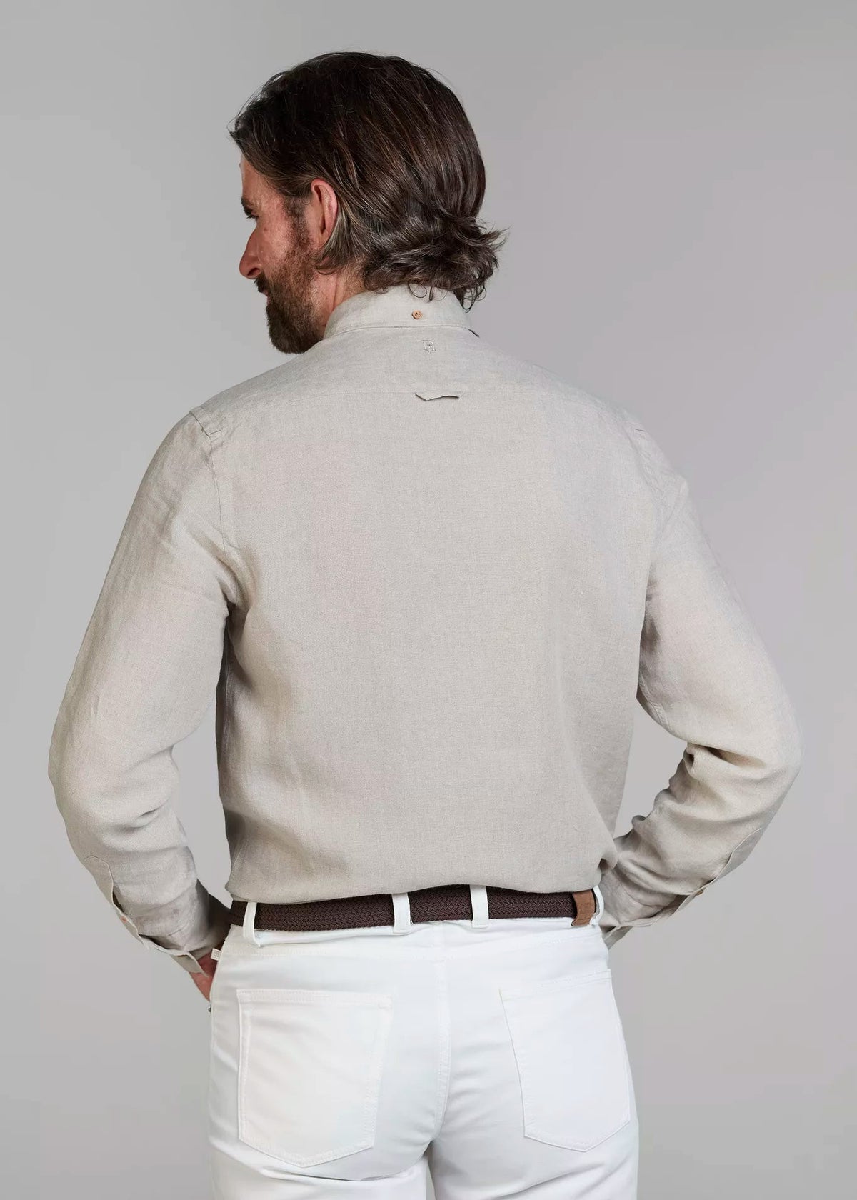 Hansen & Jacob Classic Linen Shirt Sand
