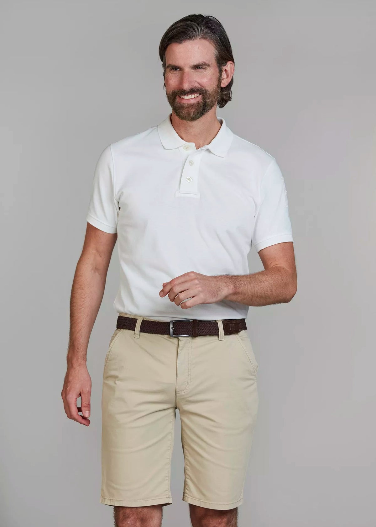 Hansen & Jacob classic chino shorts beige