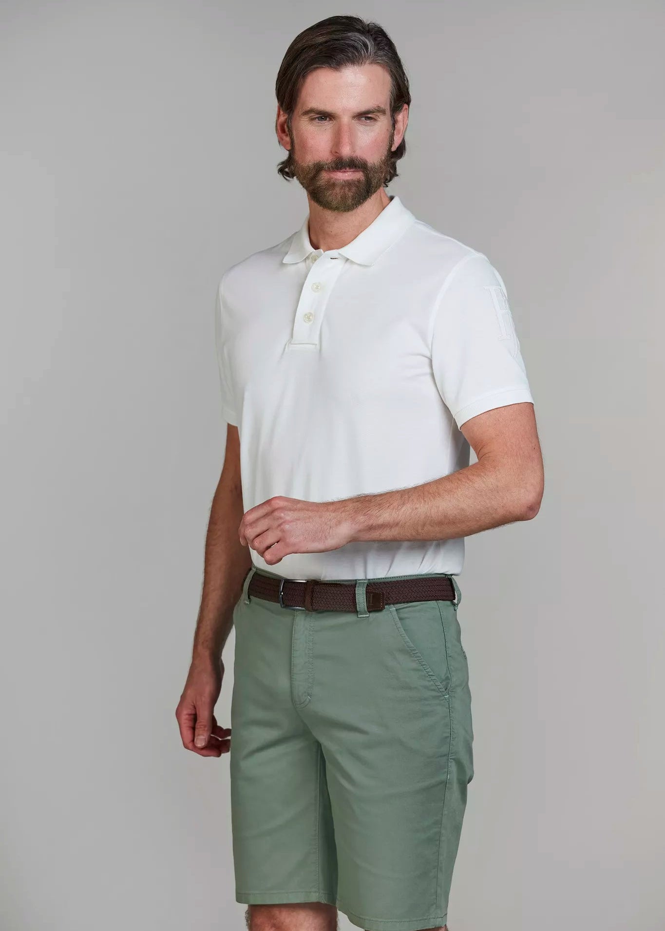 Hansen & Jacob Classic Chino Shorts Green