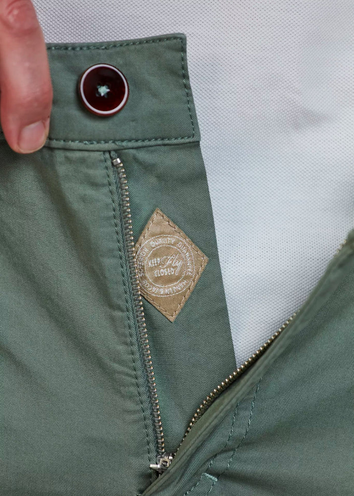 Hansen & Jacob Classic Chino Shorts Green