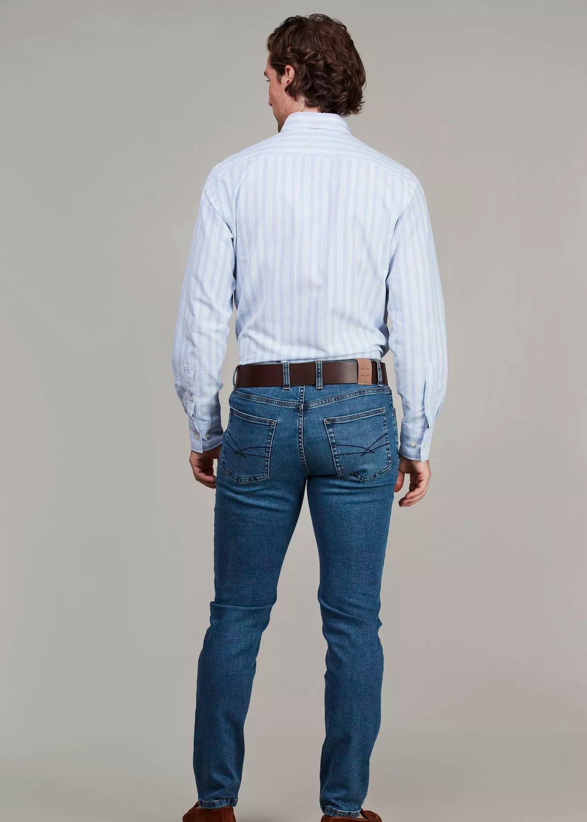 Hansen & Jacob 5-PKT CAPE TOWN SILK TOUCH BLUE