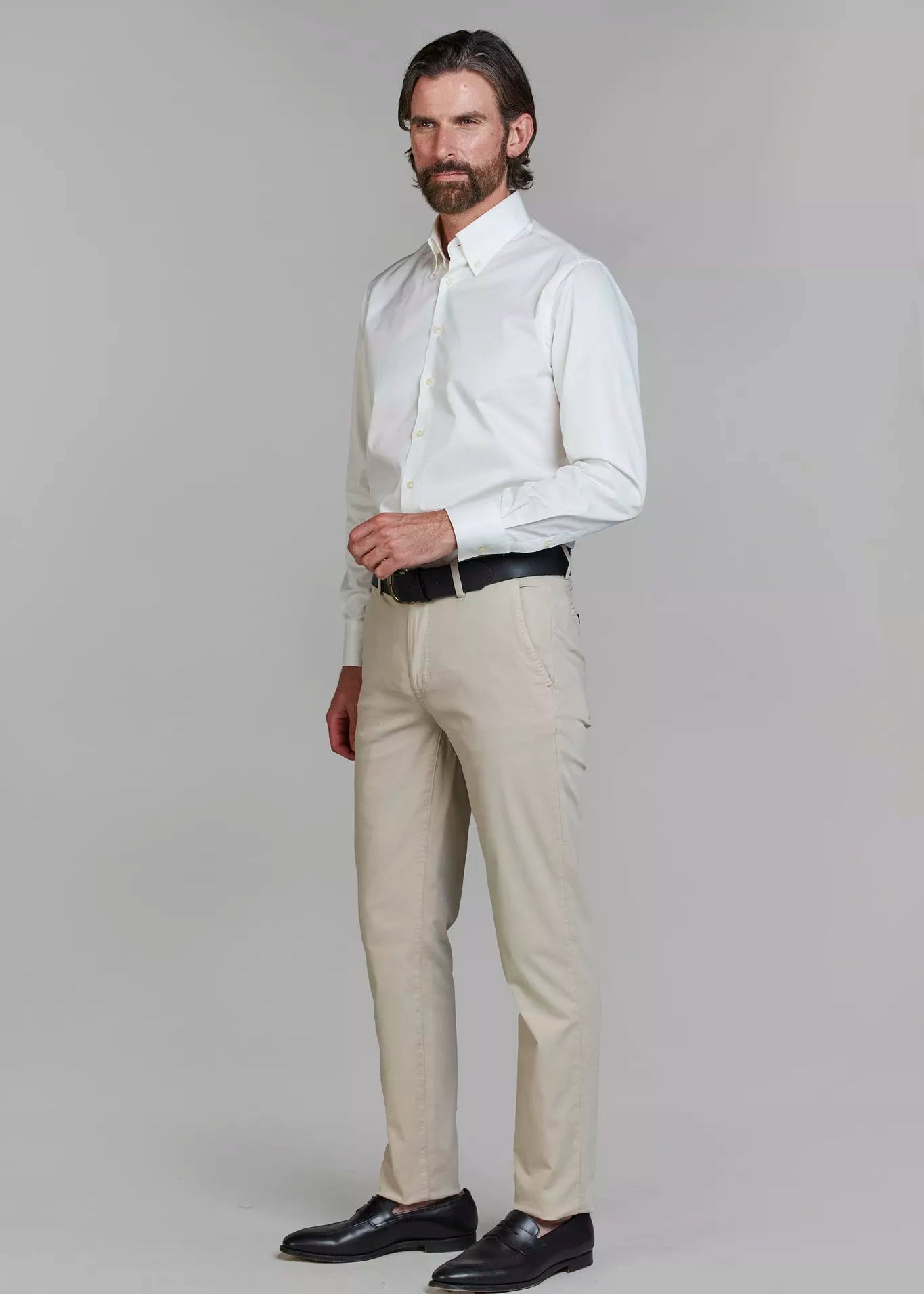 Hansen & Jacob Classic Chino Aerodyn High Stretch Beige
