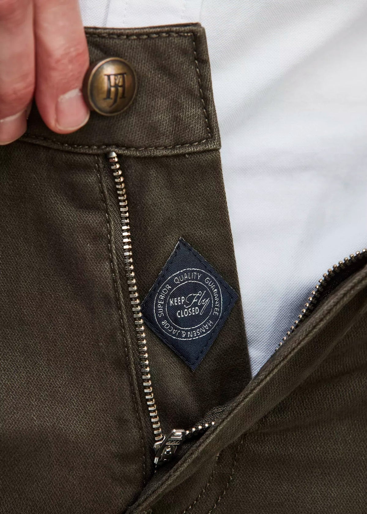 Hansen & Jacob 5-pkt Silk Touch Okado Mörkgrön