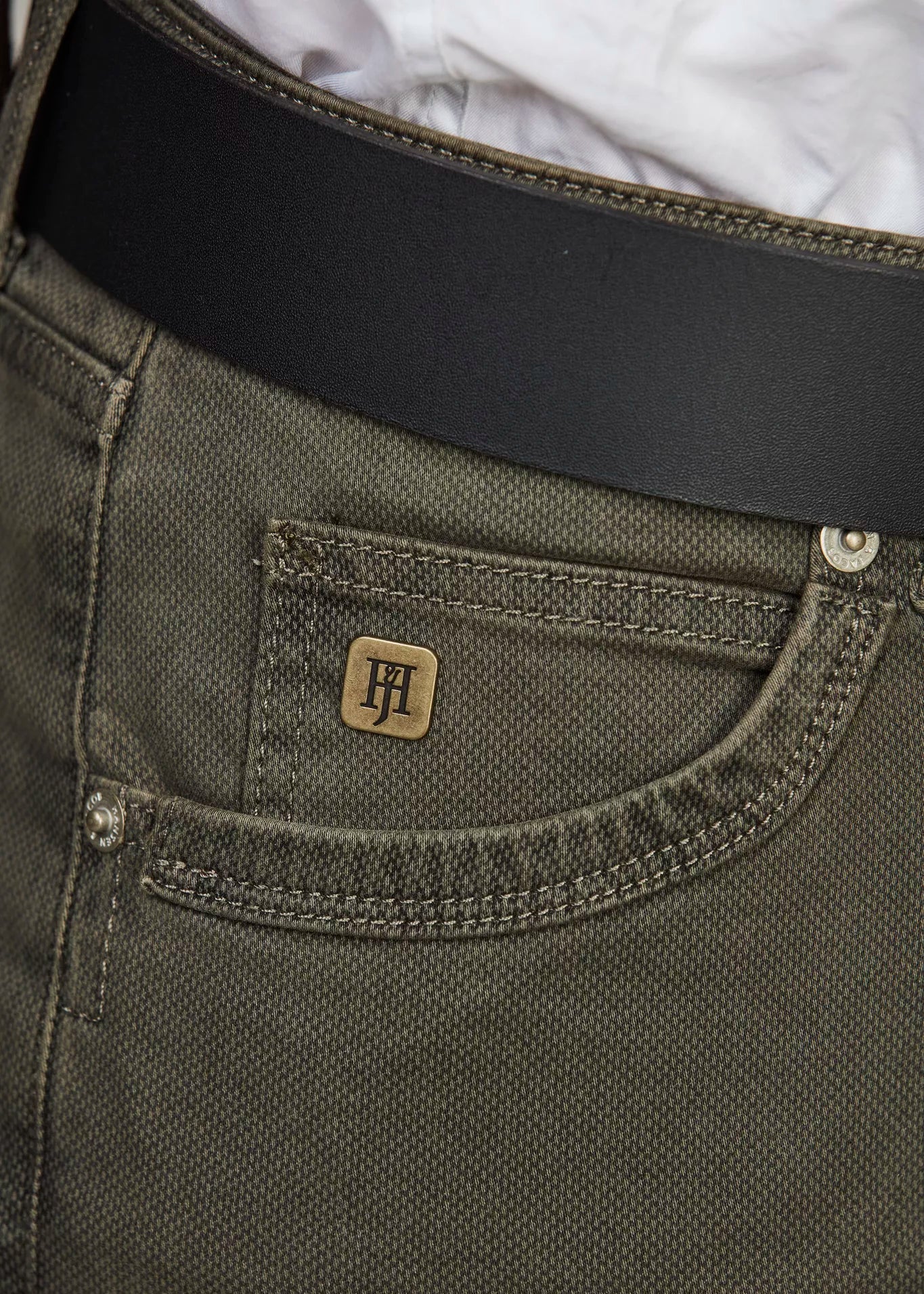 Hansen & Jacob 5-pkt cut´n sew Bormio print Green
