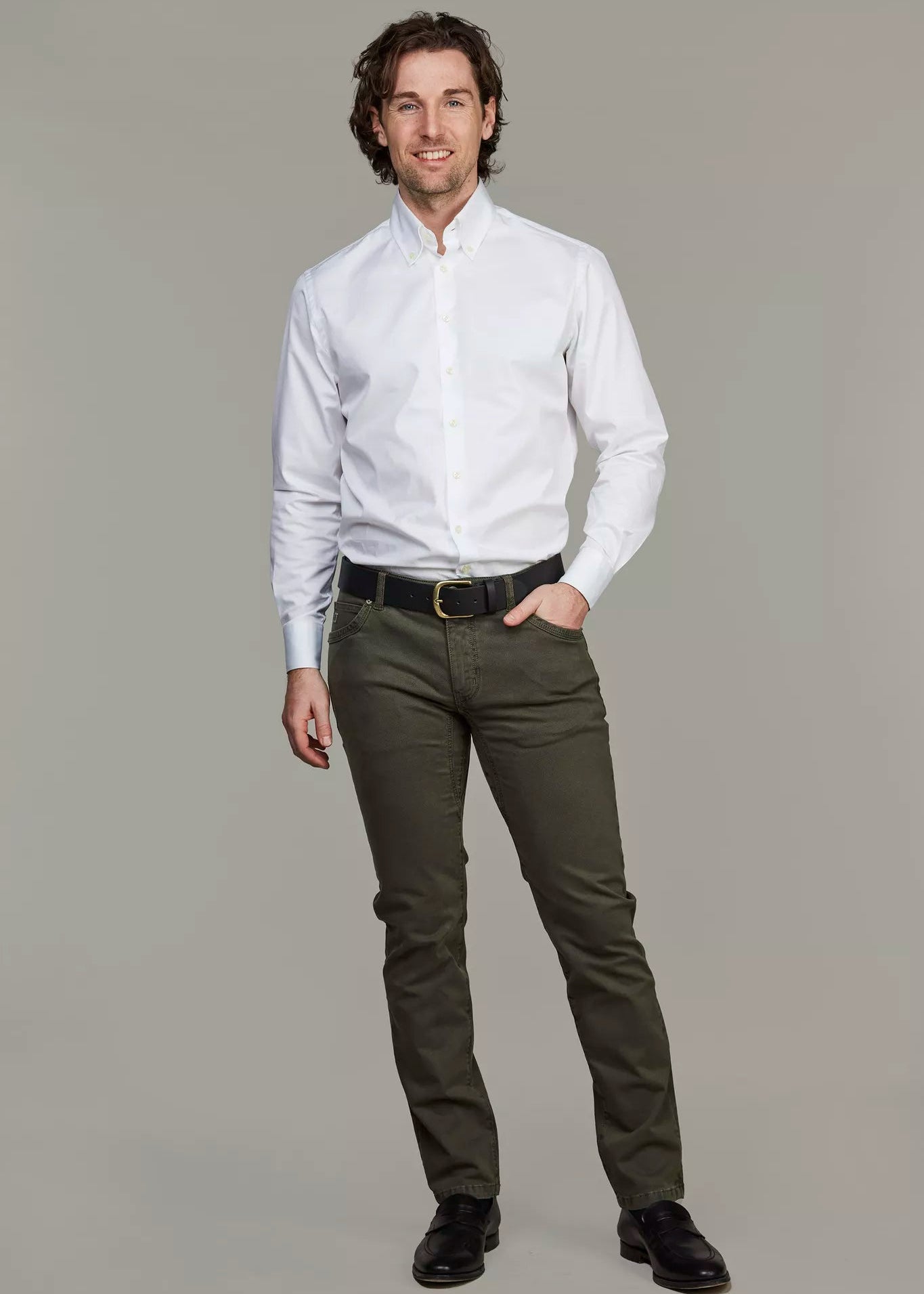 Hansen & Jacob 5-pkt cut´n sew Bormio print Green