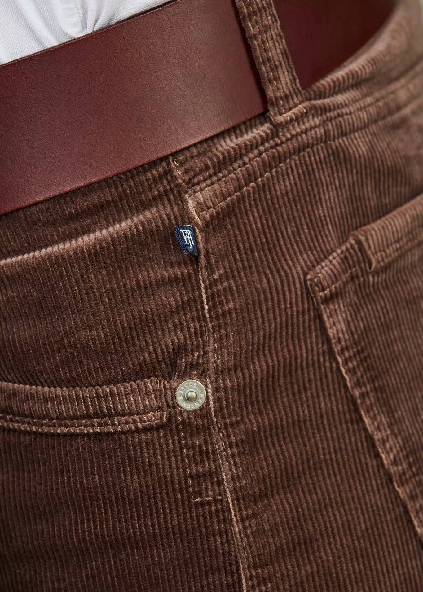 Hansen Jacob 5-pkt Cut´n Sew Cord LT Brown
