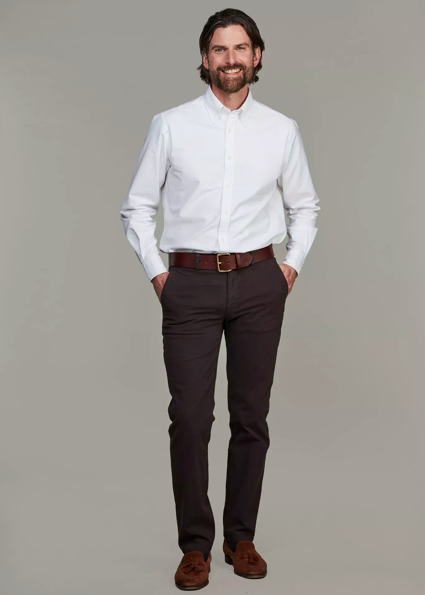 Hansen & Jacob Classic Chino Aerodyn DK BR