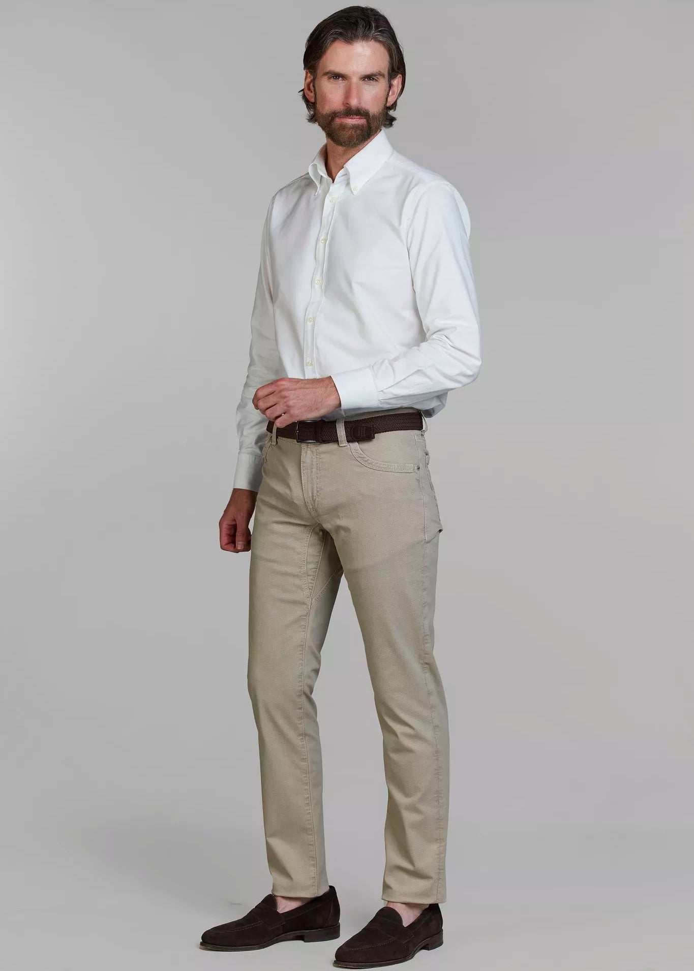 Hansen & Jacob 5-pkt cut`n sew fiji print beige