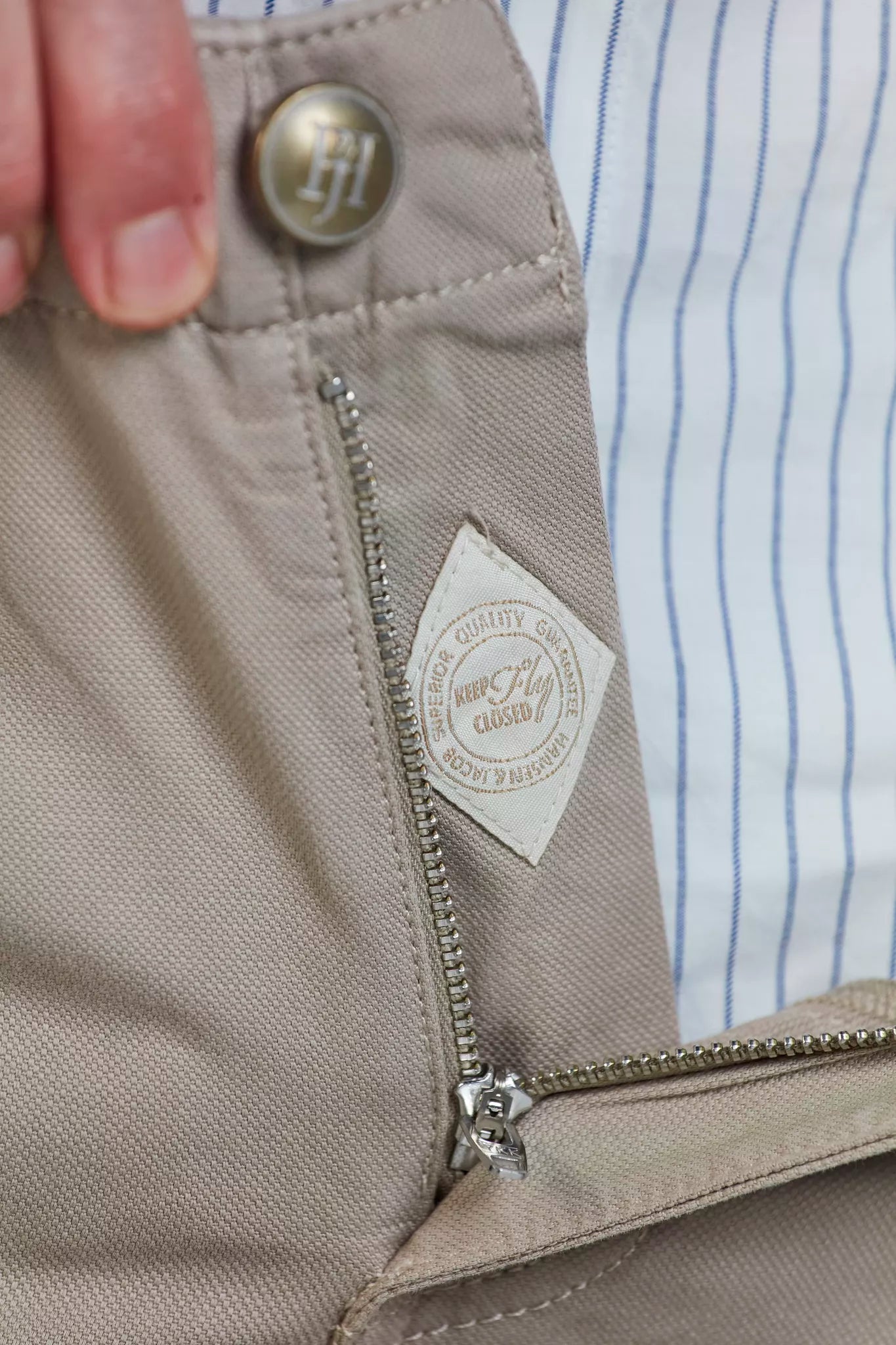 Hansen & Jacob 5-pkt cut`n sew pan oxford mole