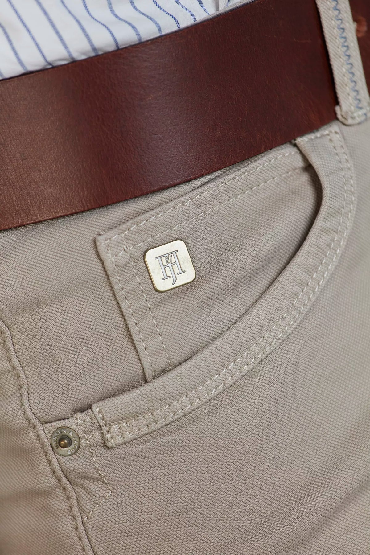 Hansen & Jacob 5-pkt cut`n sew pan oxford mole
