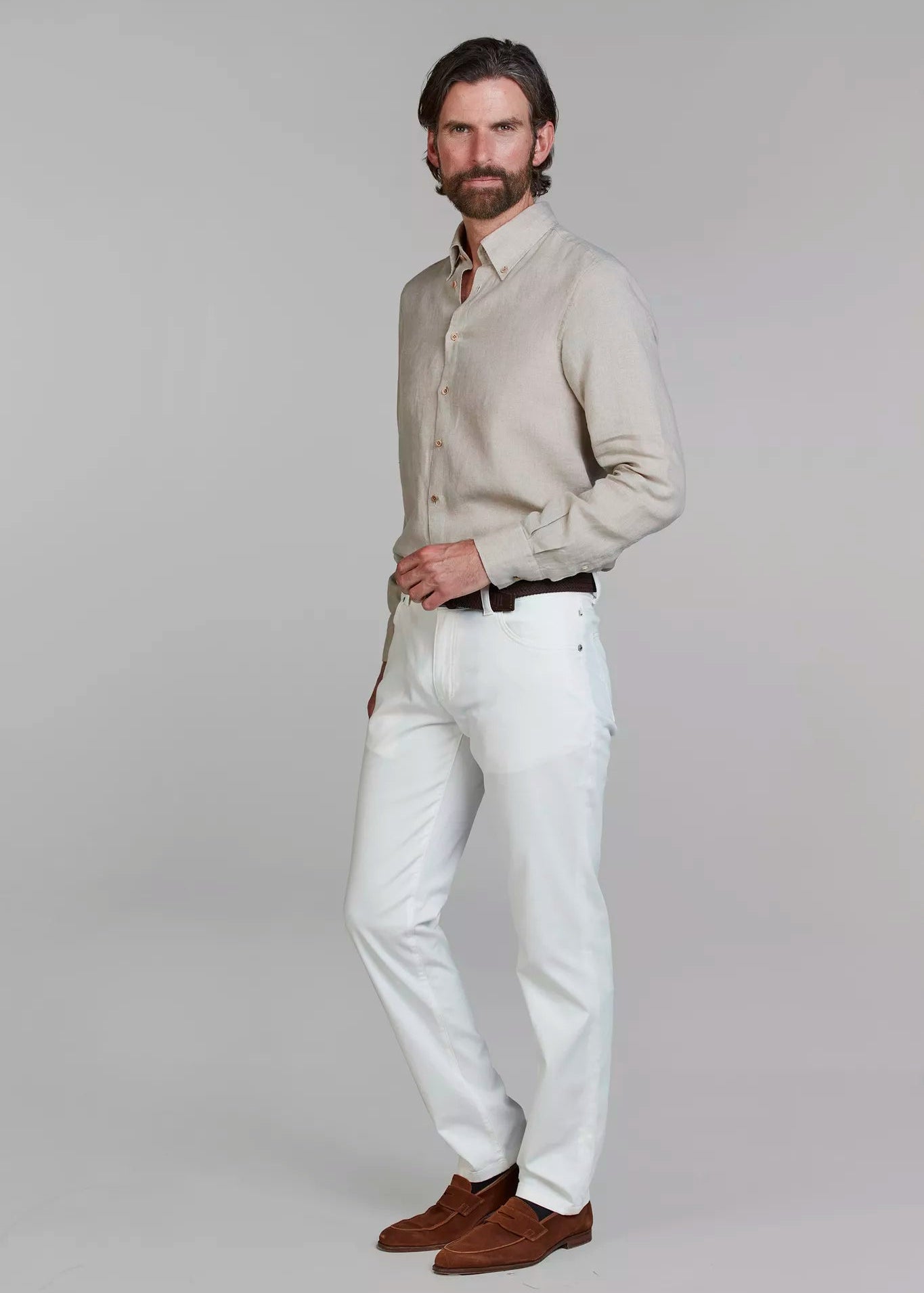 Hansen & Jacob 5-pkt diamond stretch White