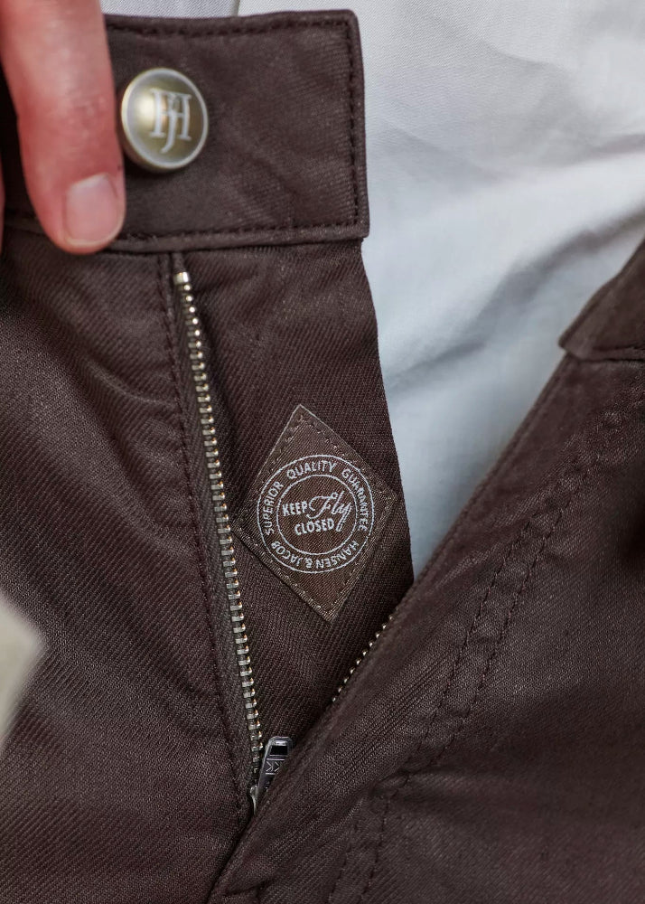 Hansen & Jacob 5-pkt Linen Blend Dark Brown
