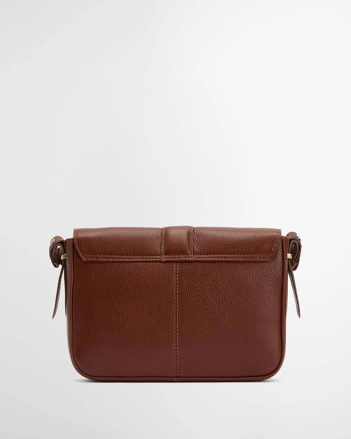Barbour Rosa Leather Crossbody Bag Brown