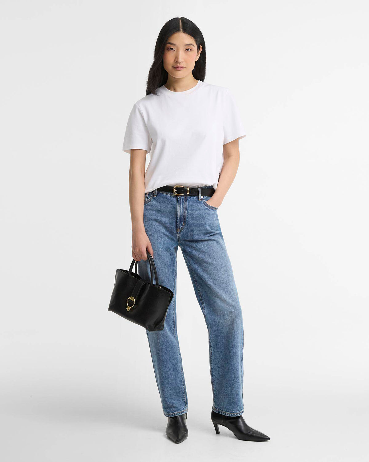Barbour Alder Mini Leather Tote Bag
