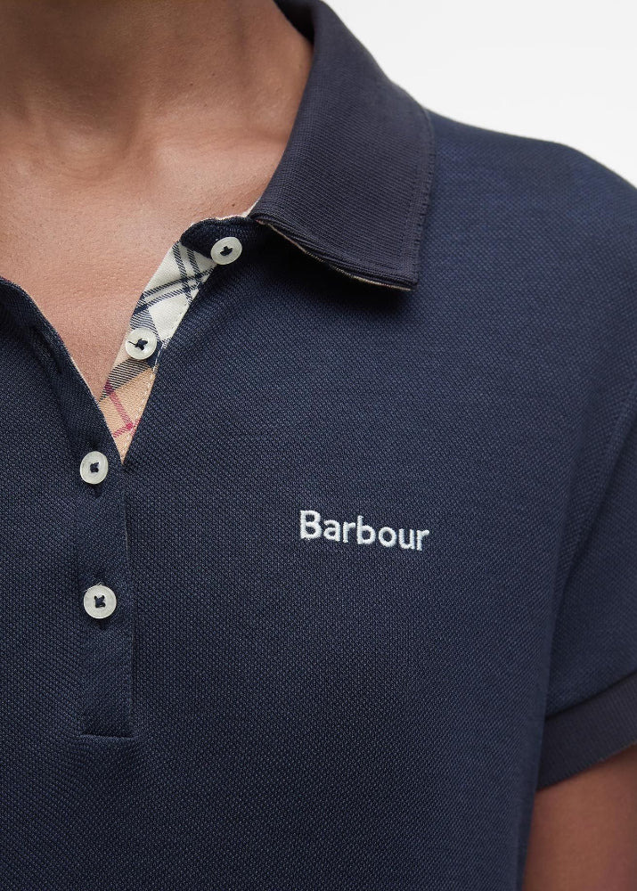Barbour Polo Dress Navy