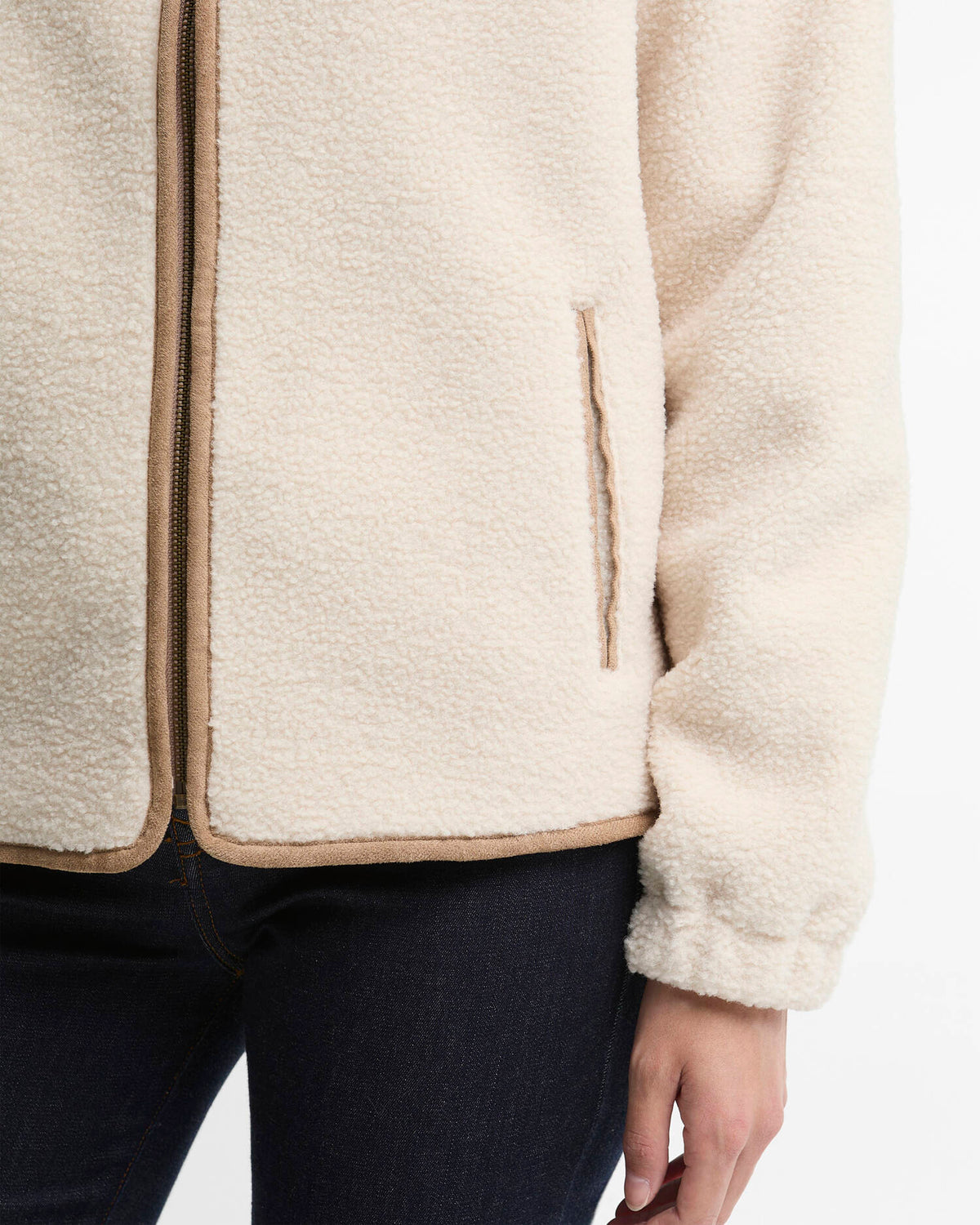 Barbour Homeswood Fleece Light Pearl/Beige