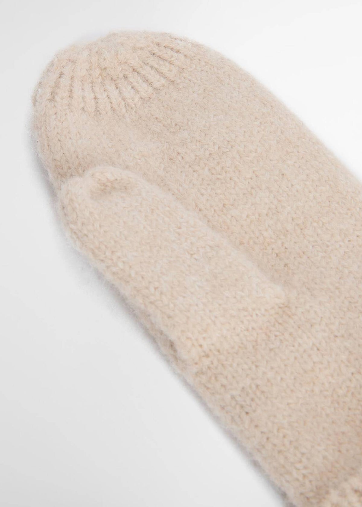 Barbour Elsdon Knitted mittens Eggshell
