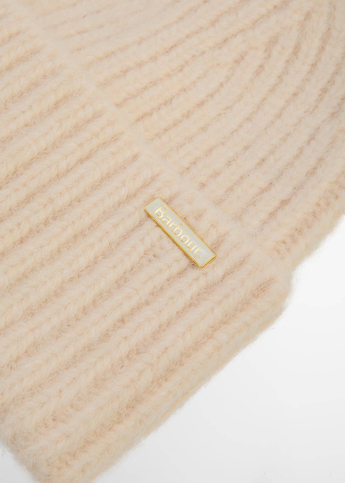 Barbour Meryl Beanie Hat Heritage Cream